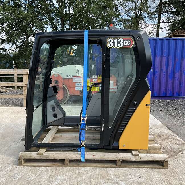 CAT 313GC Cab & Glazing