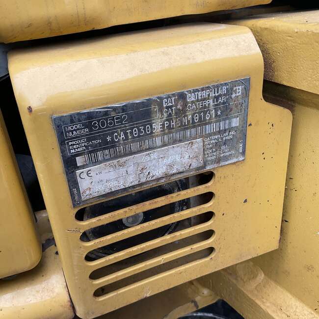 2019 CAT 305E2 CR