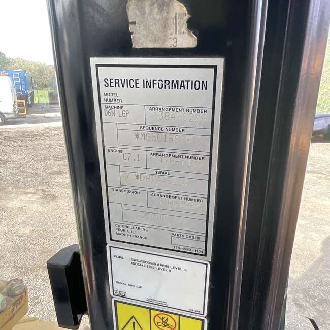 2018 CAT D6N LGP