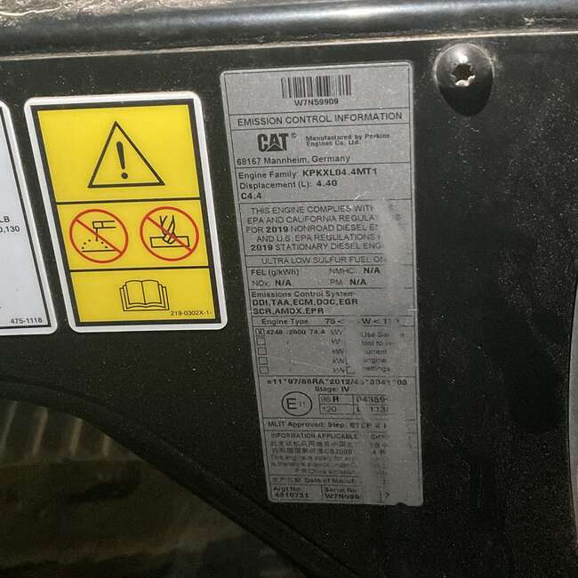 2019 CAT 315FL CR